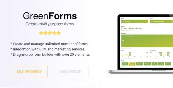 Green Forms Nulled Script